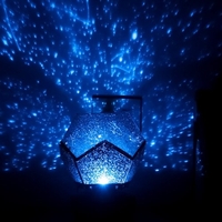 Veilleuse LED Télécommande Rotation Ciel Nuit USB Lampe de Table