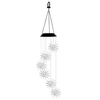 Vent solaire carillon lumière cour jardin Windbell lustre paysage lampe étanche IP65 lumière multicolore