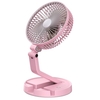 Ventilateur de bureau à LED de 7 pouces refroidissant le ventilateur pliable rechargeable 2600mAh