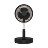 Ventilateur de bureau ventilateur de sol réglable en hauteur pliable 4 modes rotatif à 180 degrés pour le bureau à domicile"idien en utilisant le noir