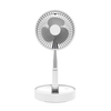 Ventilateur de bureau ventilateur de sol réglable en hauteur pliable 4 modes rotatif à 180 degrés pour le bureau à domicile"idien en utilisant le noir