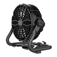 Ventilateur de Camping 2-en-1 avec tente à lumière LED Ventilateur suspendu d