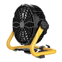 Ventilateur de Camping 2-en-1 avec tente à lumière LED Ventilateur suspendu d