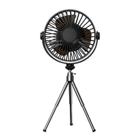 Ventilateur de Camping en plein air support de trépied dispositif de refroidissement par Air mural de bureau appareils ménagers multifonctions avec fonction veilleuse