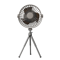 Ventilateur de Camping en plein air support de trépied dispositif de refroidissement par Air mural de bureau appareils ménagers multifonctions avec fonction veilleuse
