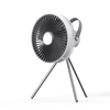 Ventilateur de camping extérieur 2 en 1 avec ventilateur suspendu pour tente à lumière LED