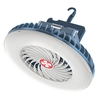 Ventilateur de camping portable lanterne LED Mini ventilateur de bureau USB Rechargeable 2400mAh ventilateur de lampe avec crochet pour bureau à domicile