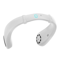 Ventilateur de cou suspendu portable et lecteur de musique Ventilateur sans lame mains libres