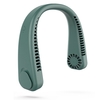 Ventilateur de cou suspendu portable paresseux sans feuilles ventilateur de cou suspendu refroidissement muet sports de plein air portable USB charge cadeau F2-ventilateur de cou suspendu-vert