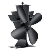Ventilateur de cuisinière à 4 lames Ventilateur de cuisinière à chaleur silencieuse