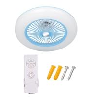 Ventilateur de plafond 36W LED moderne avec éclairage LED