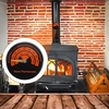 Ventilateur de poêle à 5 pales alimenté par la chaleur Ventilateur de cheminée Fonctionnement silencieux Circulation d