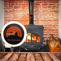 Ventilateur de poêle à 5 pales alimenté par la chaleur Ventilateur de cheminée Fonctionnement silencieux Circulation d