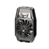 Ventilateur de refroidissement pour téléphone portable Refroidisseur de téléphone portable Conception extensible pour téléphones de 4 à 6, 7 pouces Support de refroidissement pour téléphone portable avec ventilateur silencieux à 9 feuilles pour r