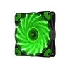 Ventilateur de ventilateur de boîtier de PC 12CM silencieux LED Ventilateur Vent fort 15 LED verte