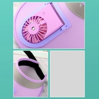 Ventilateur extérieur de chapeau de soleil de chapeau de soleil de sport d