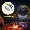 Ventilateur suspendu LED 2 en 1 ventilateur de tente de camping avec crochet de suspension aimant arrière ventilateur de plafond LED pour camping en plein air bureau voiture dortoir étudiant d