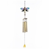 Verre à vent carillon oiseau en forme de libellule ornement suspendu carillons éoliens multi-tubes