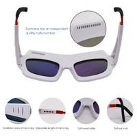 Verres de soudage électriques à lumière variable automatiques - lunettes de protection contre la lumière et les ultraviolets