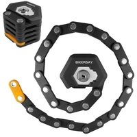 Verrou de vélo pliable antivol 85 cm antivol de vélo avec 3 clés pour vélo de route de vélo de montagne
