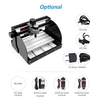 Version de mise à niveau CNC 3018 Pro GRBL Control DIY Mini CNC Machine 3 axes Pcb Fraiseuse Bois Routeur Graveur avec Contrôleur Hors Ligne avec ER11 et 5mm Zone de Travail de Tige d