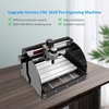 Version de mise à niveau de 500 mW CNC 3018 Pro GRBL Control DIY Mini CNC Machine 3 axes Pcb Fraiseuse Routeur de bois Graveur avec contrôleur hors ligne avec ER11 et 5mm Zone de travail de tige d