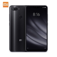 Version globale Xiaomi Mi 8 Lite Identité faciale du téléphone mobile 6GB 128GB