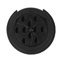 VERTECHnk SM-10 Housse Sonore Couvercle Son Hole Feedback Buffer Noir Dia.100mm pour EQ Acoustic Folk Guitars
