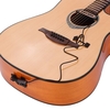 VERTECHnk VS-9 guitare passive Soundhole Pickup Humbucker Transducteur de reprise avec contrôle de volume de 6.35mm Endpin Jack pour guitare folk acoustique