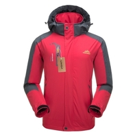Veste à capuche amovible imperméable Lixada pour homme