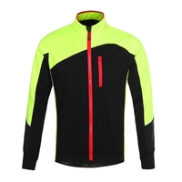 Veste cycliste homme coupe-vent respirante à manches longues