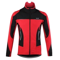 Veste de cyclisme homme coupe-vent à manches longues maillot de vélo VTT veste de vélo de montagne manteau