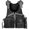 Veste de sauvetage de pêche réglable gilet de sauvetage de sécurité veste multifonctionnelle extérieure