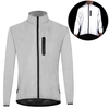Veste réfléchissante haute visibilité manteau imperméable coupe-vent en plein air nuit sports course cyclisme veste