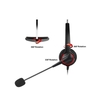 VH530 Professional Téléphone Headset Clear Voice Noise Cancellation Service clientèle Wired Head monté 2.5mm écouteur Jack pour Call Center Téléphone numérique