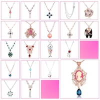 Viennois mode poissons mignon pendentif Long Pull chaîne collier femme fille bijoux cadeaux