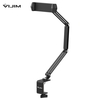 VIJIM HP001 Support de bureau universel pour téléphone portable/tablette Support de bureau flexible à pince en C avec support réglable pour tablette/téléphone Alliage d