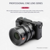VILTROX S 23mm T1.5 Objectif à mise au point manuelle Objectif de réalisation de films APS-C Grand Apeture E-Mount Remplacement pour Sony A7/A7II/A7R/A7RII/A7S/A7SII/A6500/A6300 E-Mount Appareils photo sans miroir