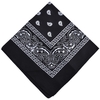 Vintage Femmes Hommes Carré Écharpe Foulard Rétro Imprimer Multi-Couleurs Bandeau Boho Foulards