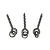 Vis 100Pcs filetées Boilie Bait pour Carp cheveux Rigs Crochets Pêche à la carpe Terminal Tackle