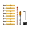 Vis et ancrages muraux Embout de tournevis cruciforme magnétique Kit d