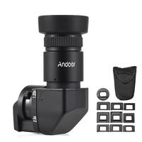 viseur Andoer à angle droit de 1, 25X/ 2, 5X avec 10 adaptateurs de montage