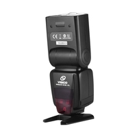 VISICO Appareil photo Flash Speedlite TTL Speedlight Système de déclenchement sans fil 2.4G intégré