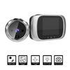 Visionneuse de porte numérique judas caméra de porte sonnette 2, 8 pouces écran LCD Vision nocturne prise de vue photo surveillance de porte numérique pour la sécurité à domicile