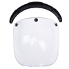 Visière de bouclier de vent de bulle de 3-Snap pour le casque de moto de Biltwell Gringo et de Bonanza