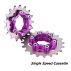 Vitesse de pignon de cassette de vélo de vélo de roue libre de vitesse de 16T / 17T / 18T / 20T