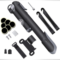 Vélo / Balles de Sport Portable Mini Gonfleur Presta & Schrader Valve Vélo Gonfleur Costume