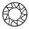 Vélo Cyclisme Vélo Creux Crémaillère Unique Manivelle Roue Vélo Pliant Crankwheel Pédalier BCD 130 MM 5 Trous Pédalier 50 T / 52 T / 54 T / 56 T / 58 T
