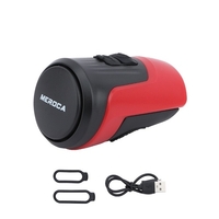 Vélo électrique cloche 125dB vélo électrique klaxon vélo guidon cloche fort alarme d