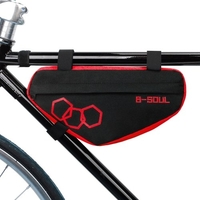 Vélo Triangle sac vélo avant cadre Tube sac cadre sac vtt cyclisme outil accessoires sac de rangement pochette